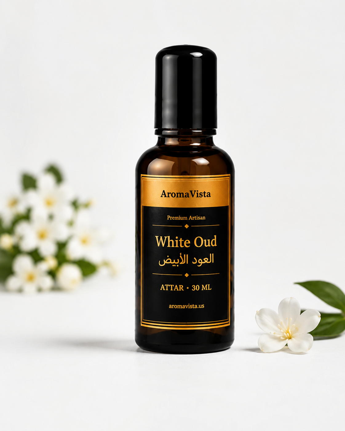White Oud Alcohol-Free Attar Oil 30ml