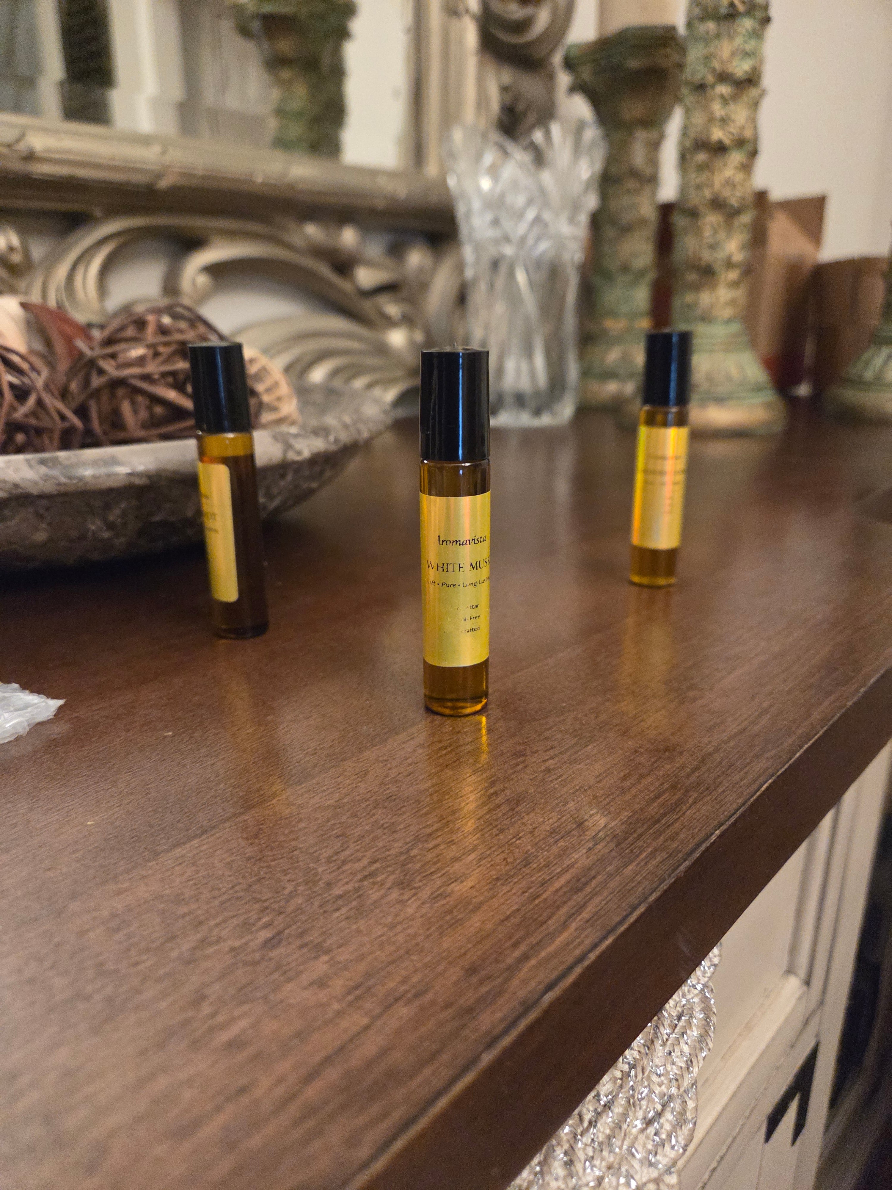 Choose Any 3 Alcohol-Free Attars Oil - 10ml Roll-On Set