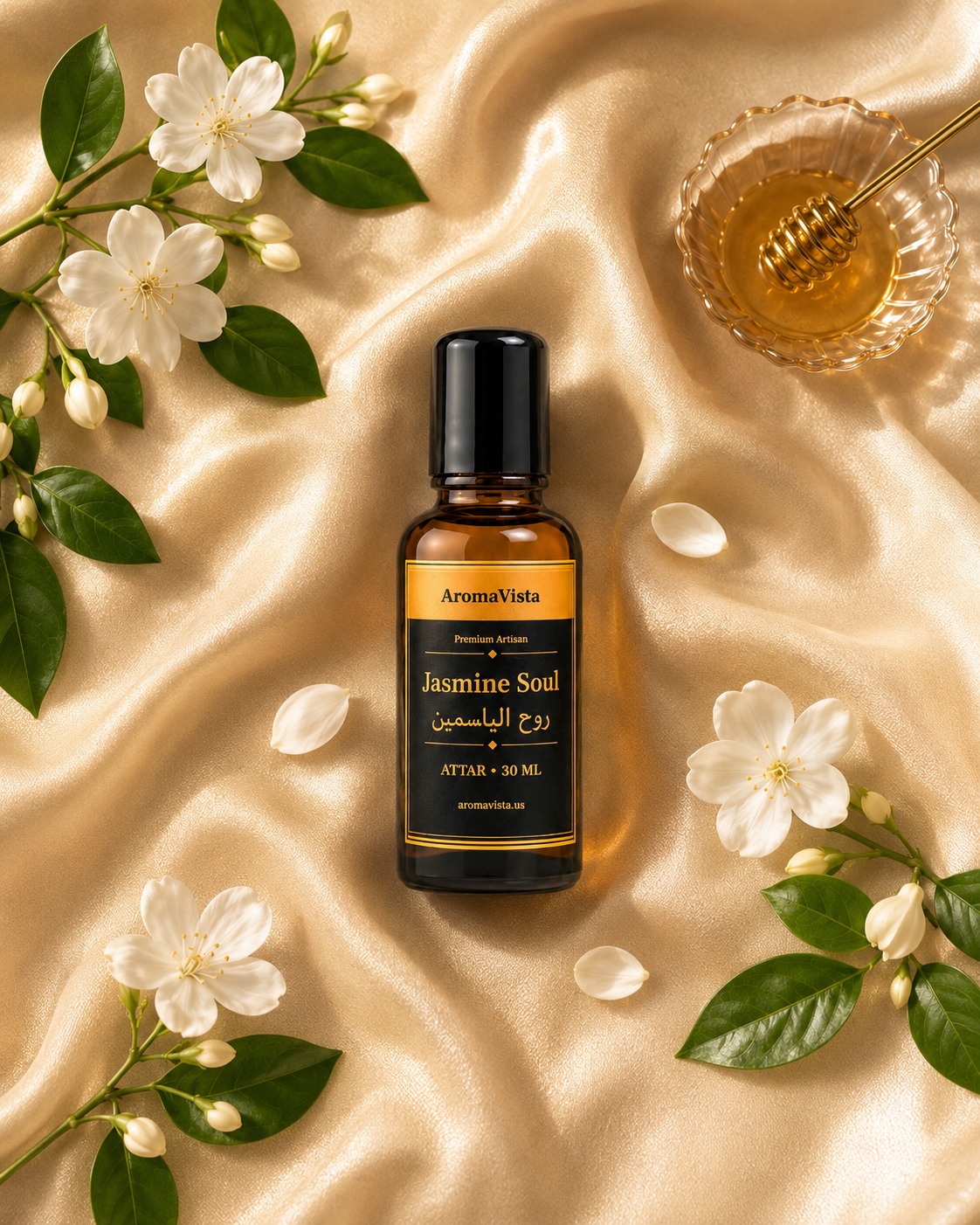 Jasmine Soul Alcohol-Free Attar Oil 30ml