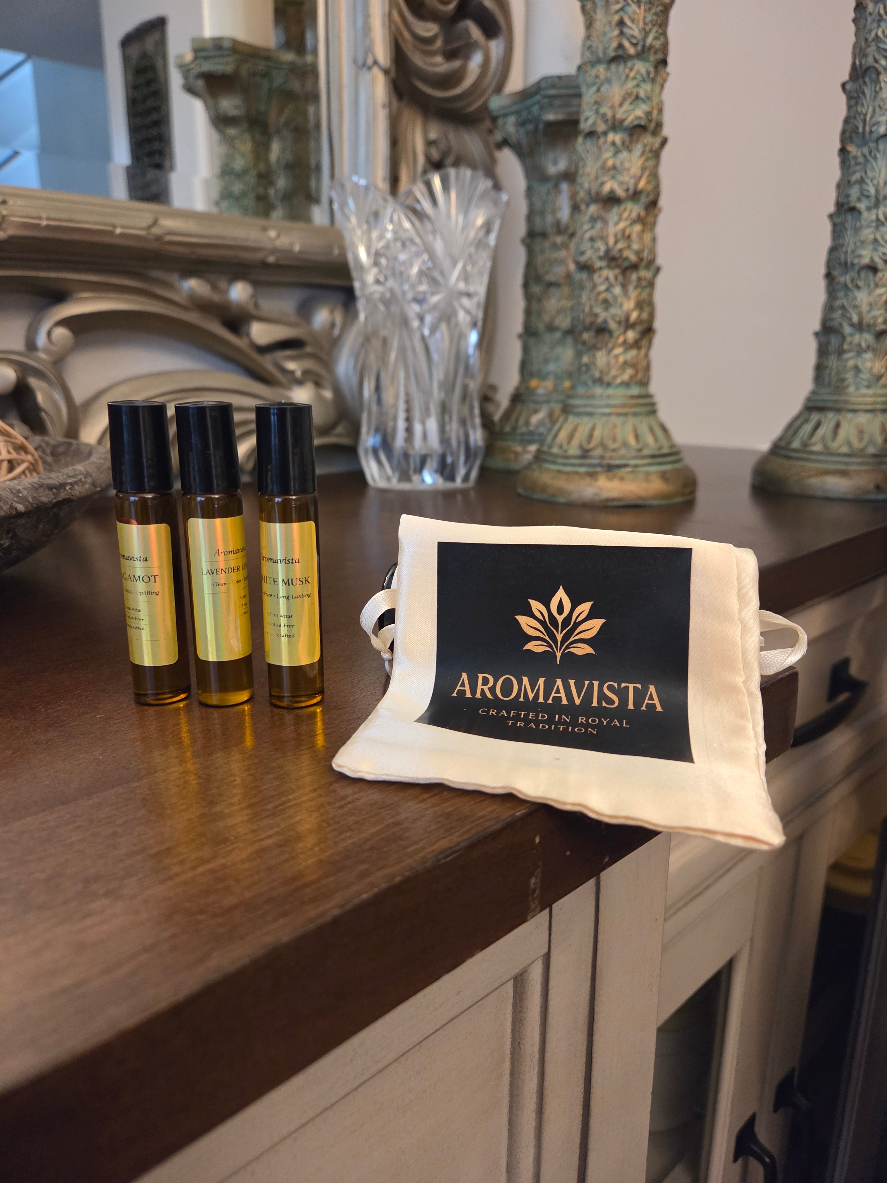 Choose Any 3 Alcohol-Free Attars Oil - 10ml Roll-On Set