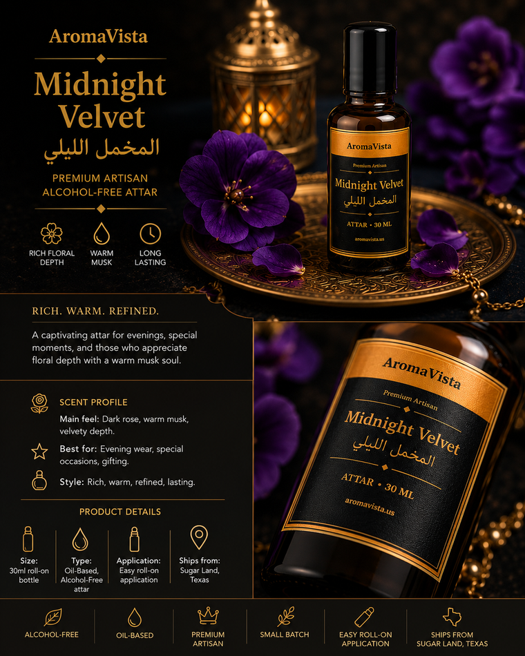 Midnight Velvet Alcohol-Free Attar Oil