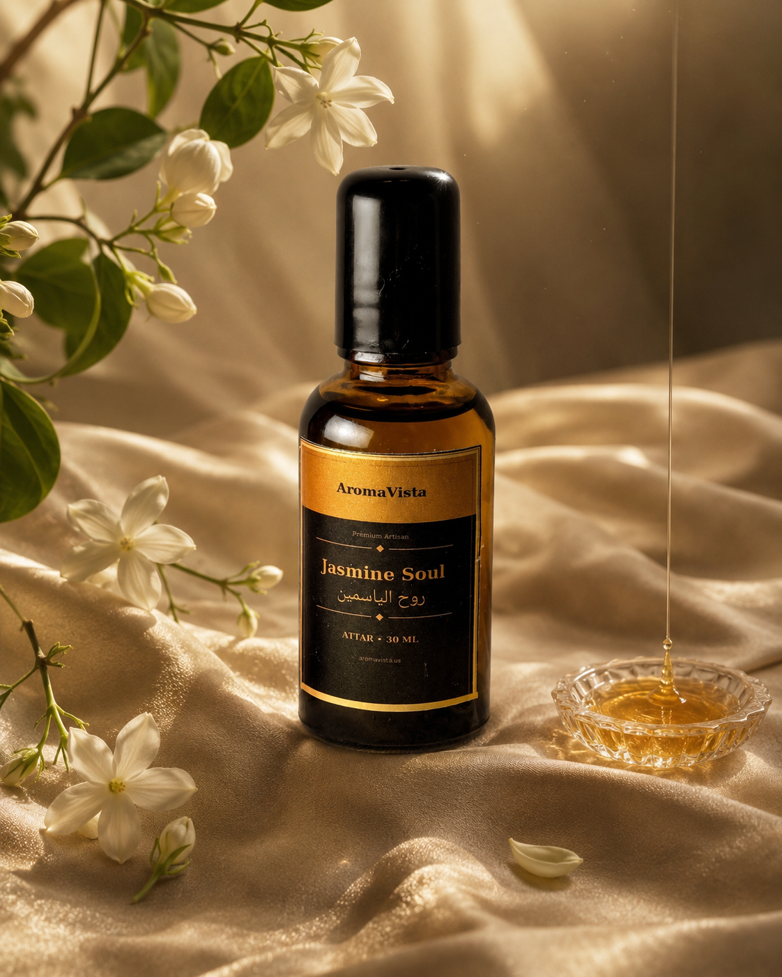 Jasmine Soul Alcohol-Free Attar Oil 30ml
