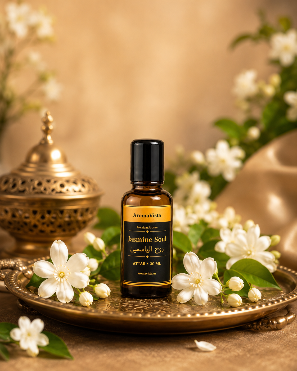 Jasmine Soul Alcohol-Free Attar Oil 30ml