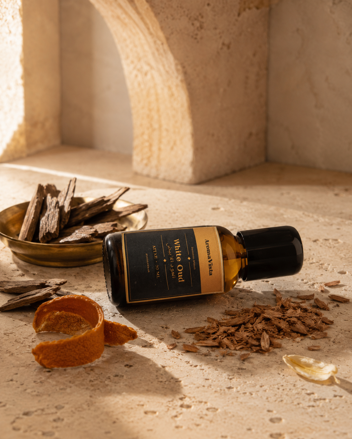White Oud Alcohol-Free Attar Oil 30ml