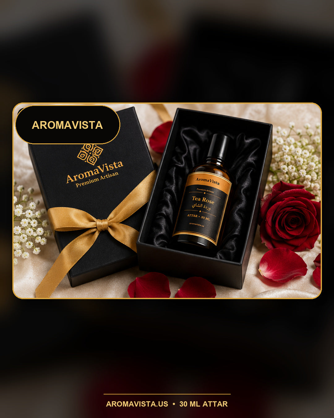 Tea Rose Alcohol-Free Attar Oil