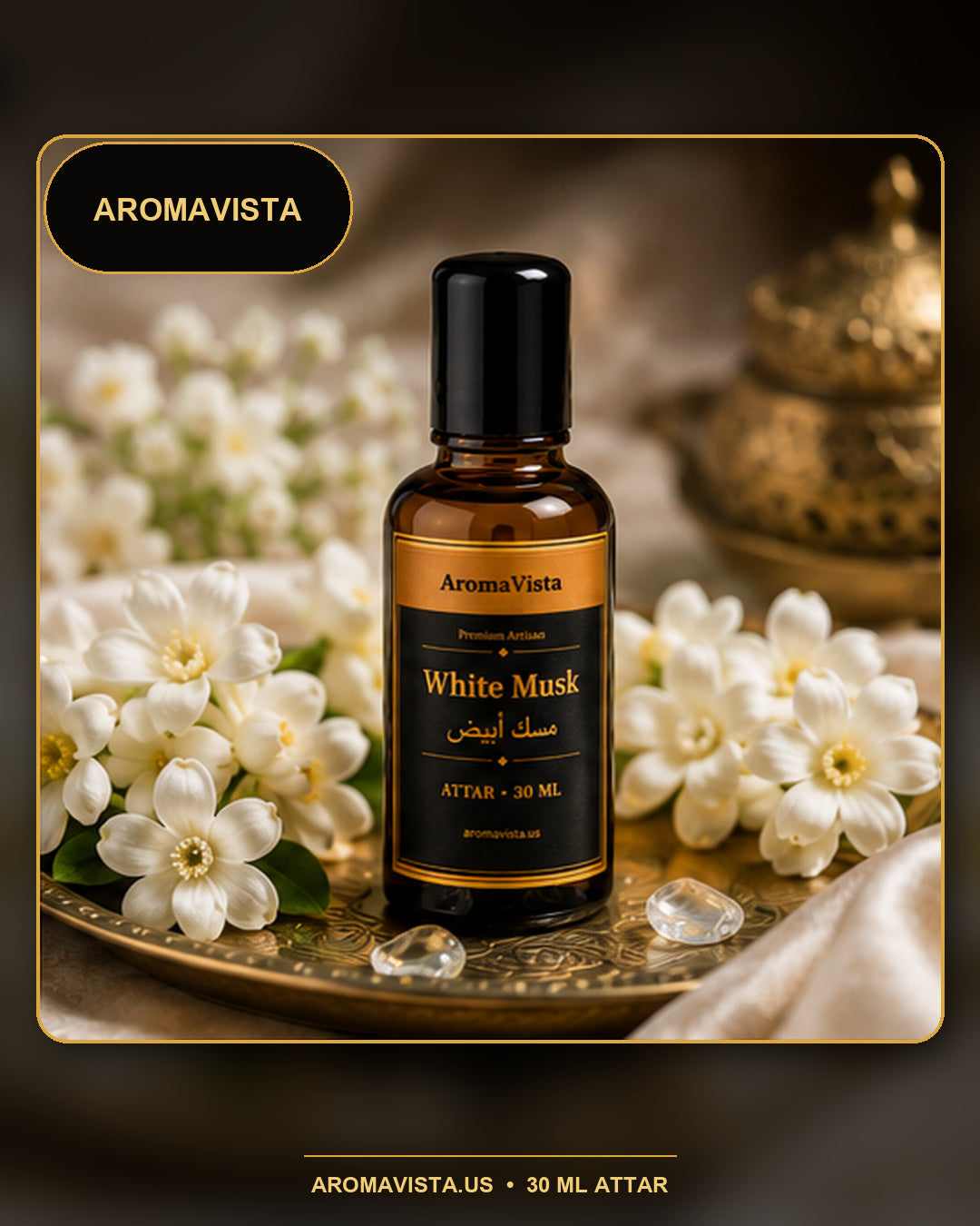 White Musk Alcohol-Free Attar Oil