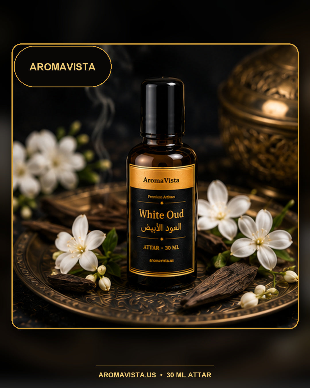 White Oud Alcohol-Free Attar Oil